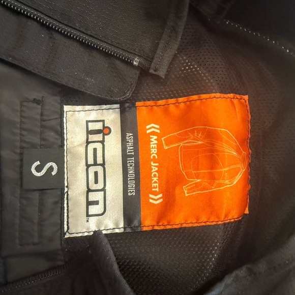 ICON Women's S motorcycle padded Utility Jacket EUC - Picture 3 of 14